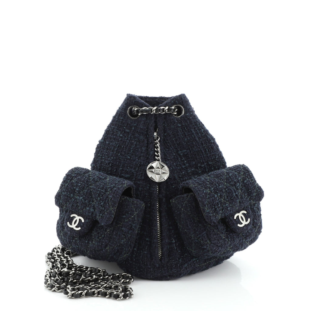 Backpack Is Back Tweed Mini