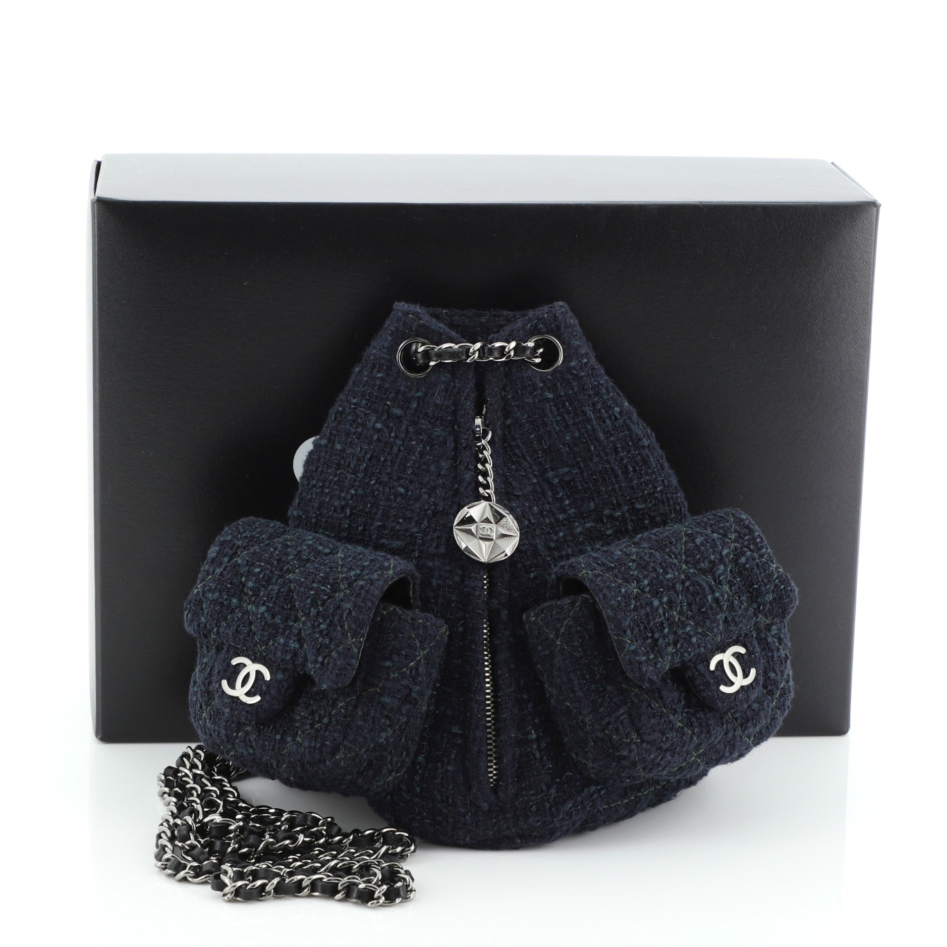 Backpack Is Back Tweed Mini