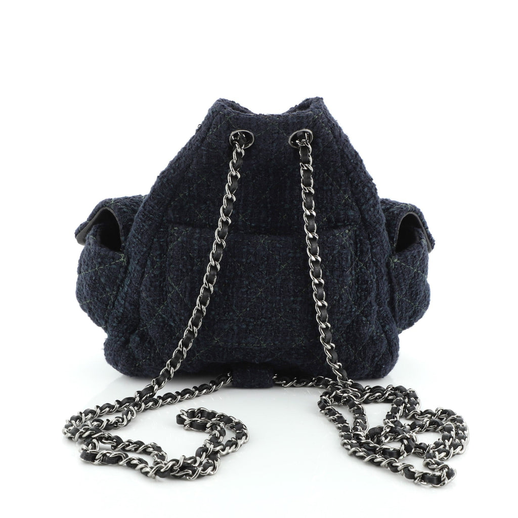 Backpack Is Back Tweed Mini