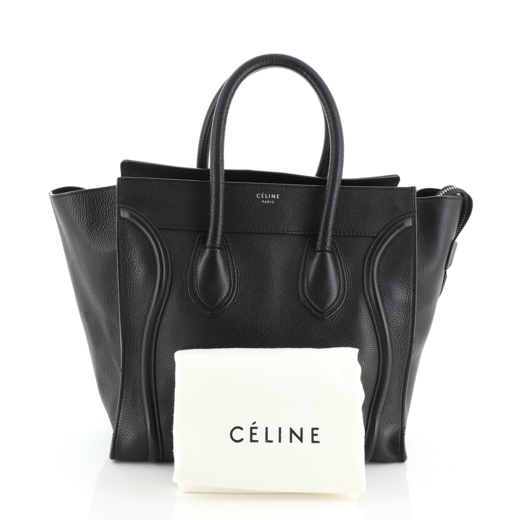Luggage Bag Grainy Leather Mini