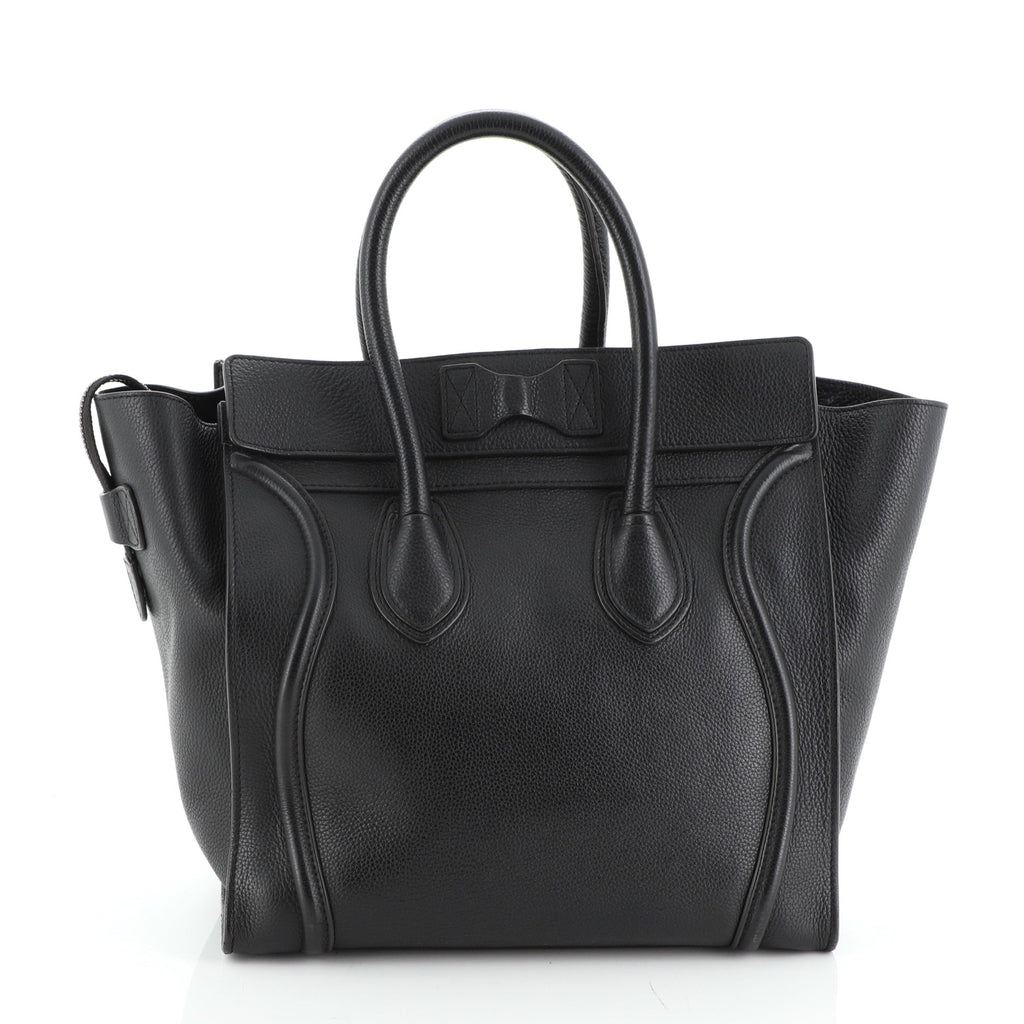 Luggage Bag Grainy Leather Mini