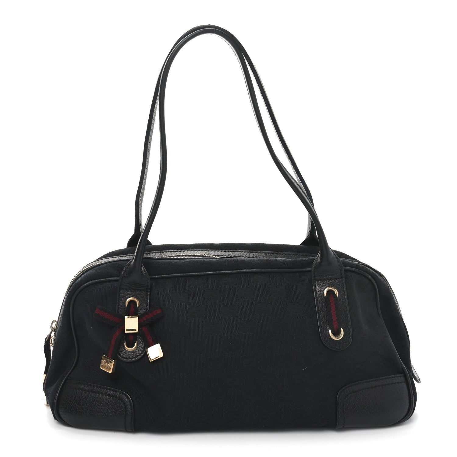 Monogram Small Princy Satchel Black