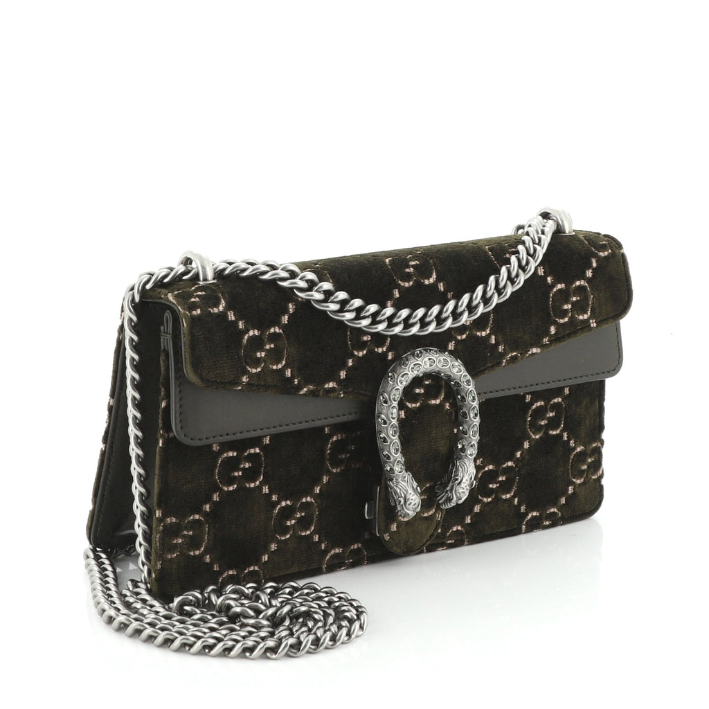 Dionysus Bag GG Velvet Mini