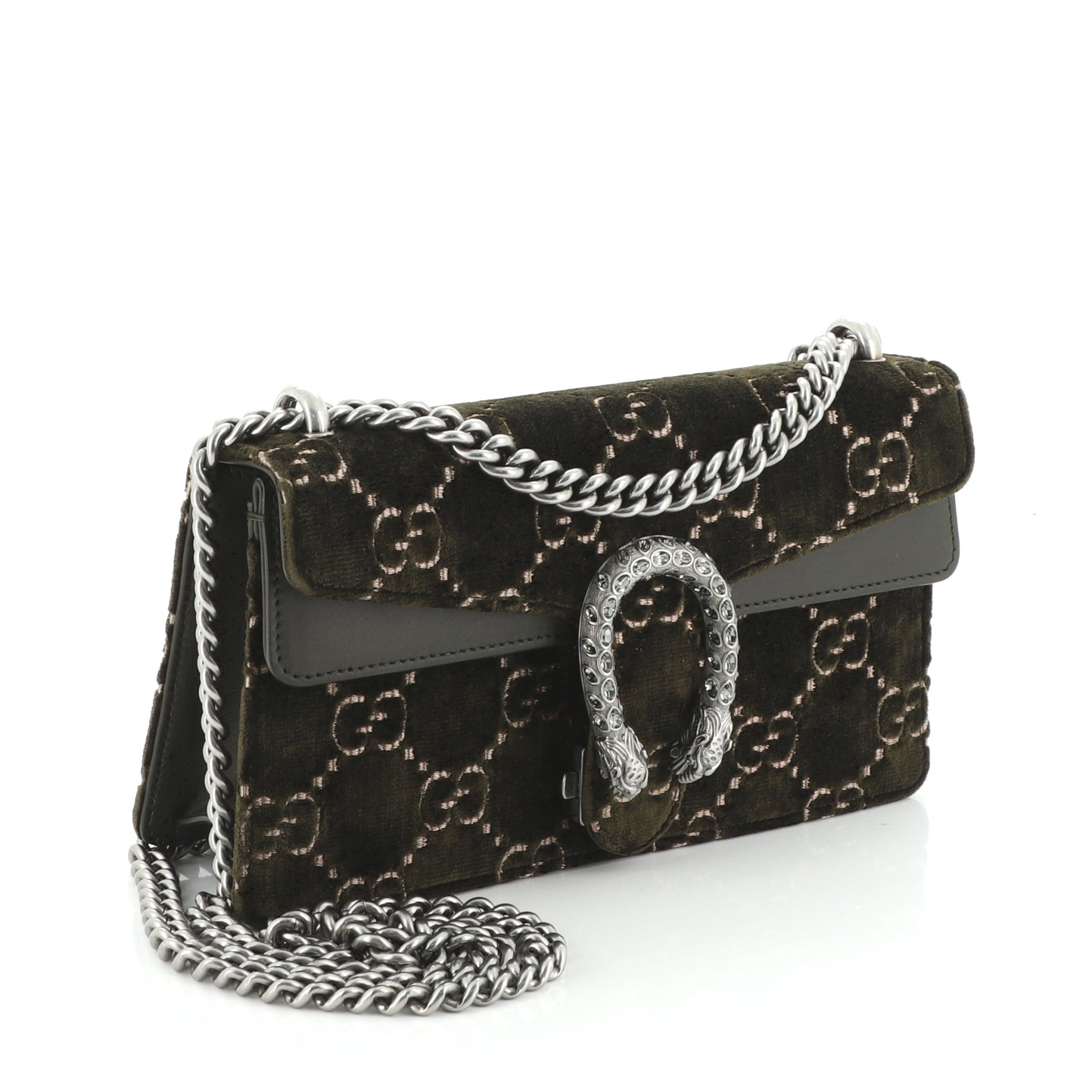 Dionysus Bag GG Velvet Mini