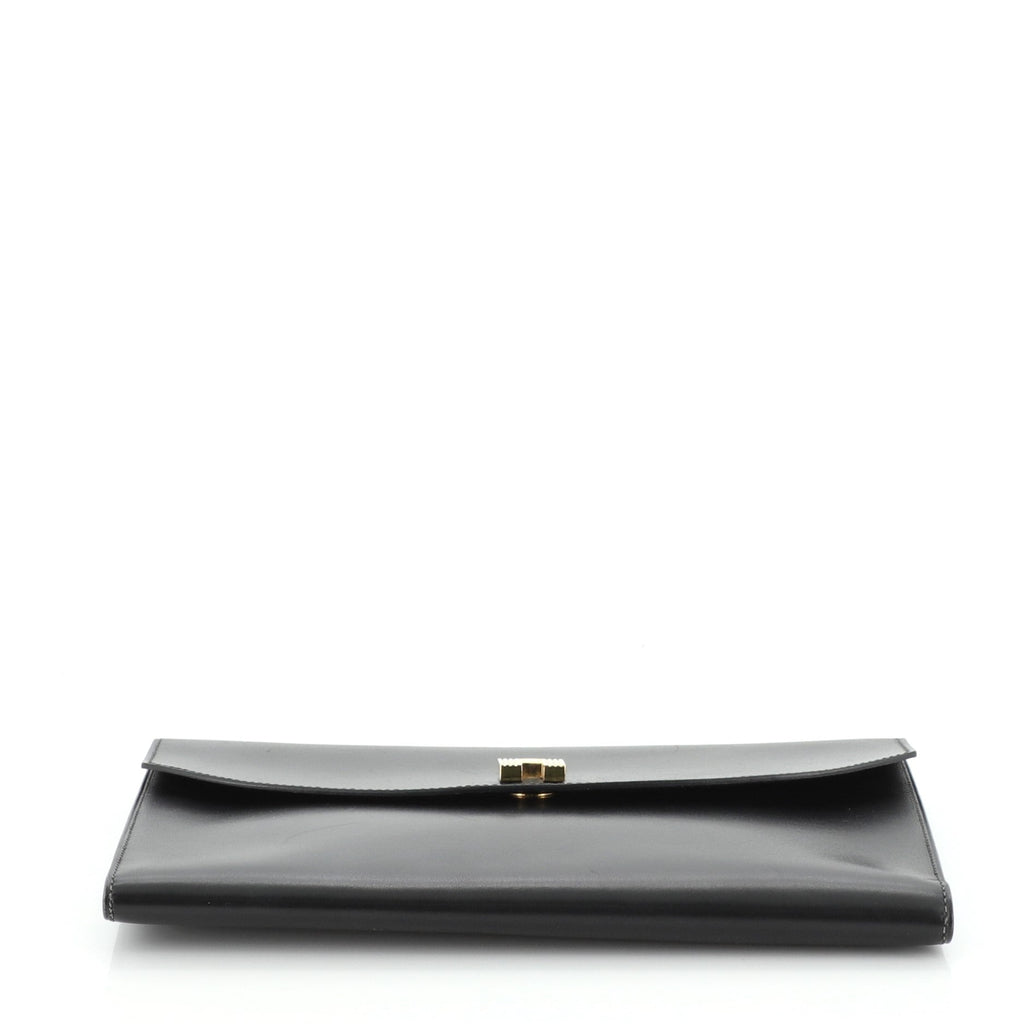 H Lock Clutch Box Calf