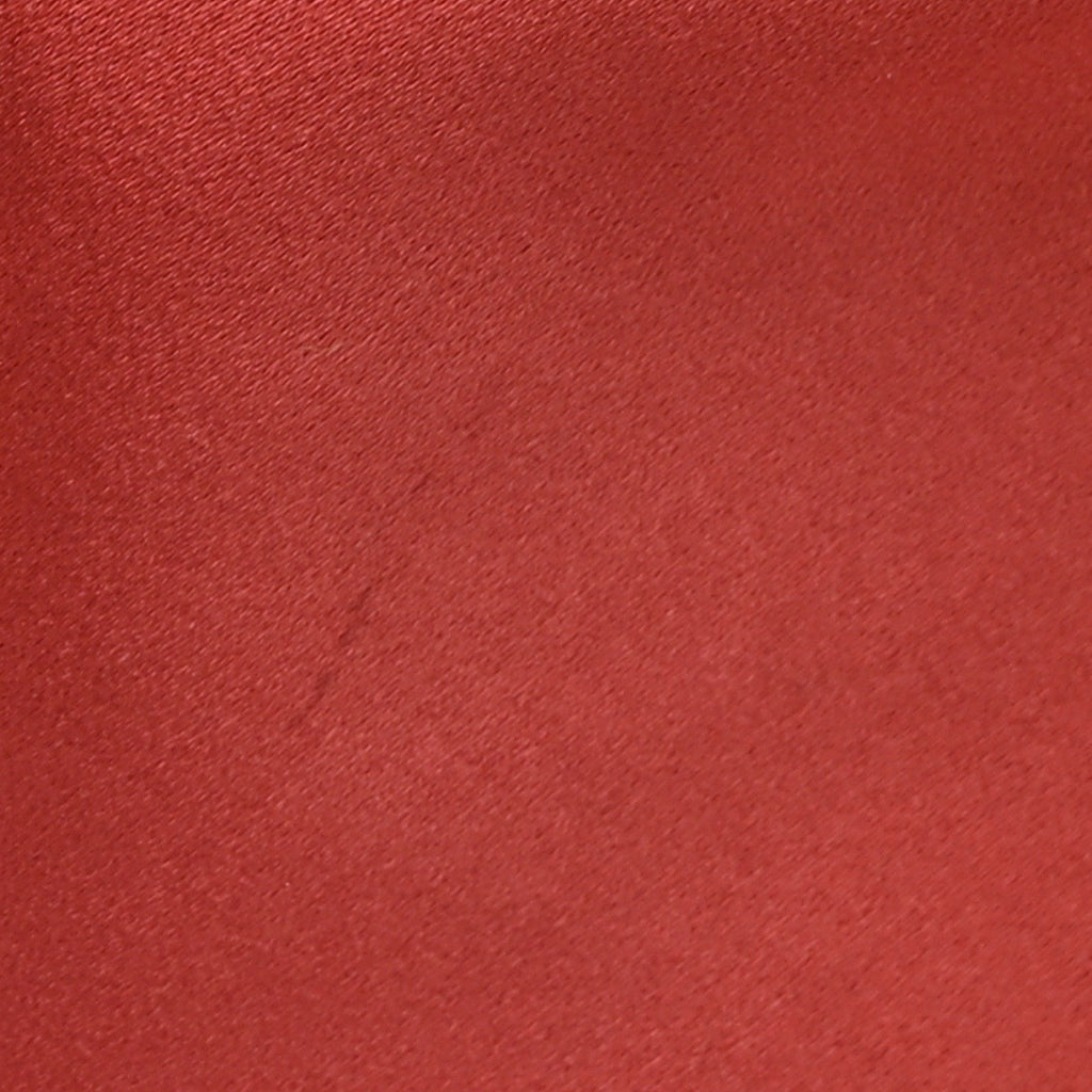 Satin Quilted CC Chain Hobo Red