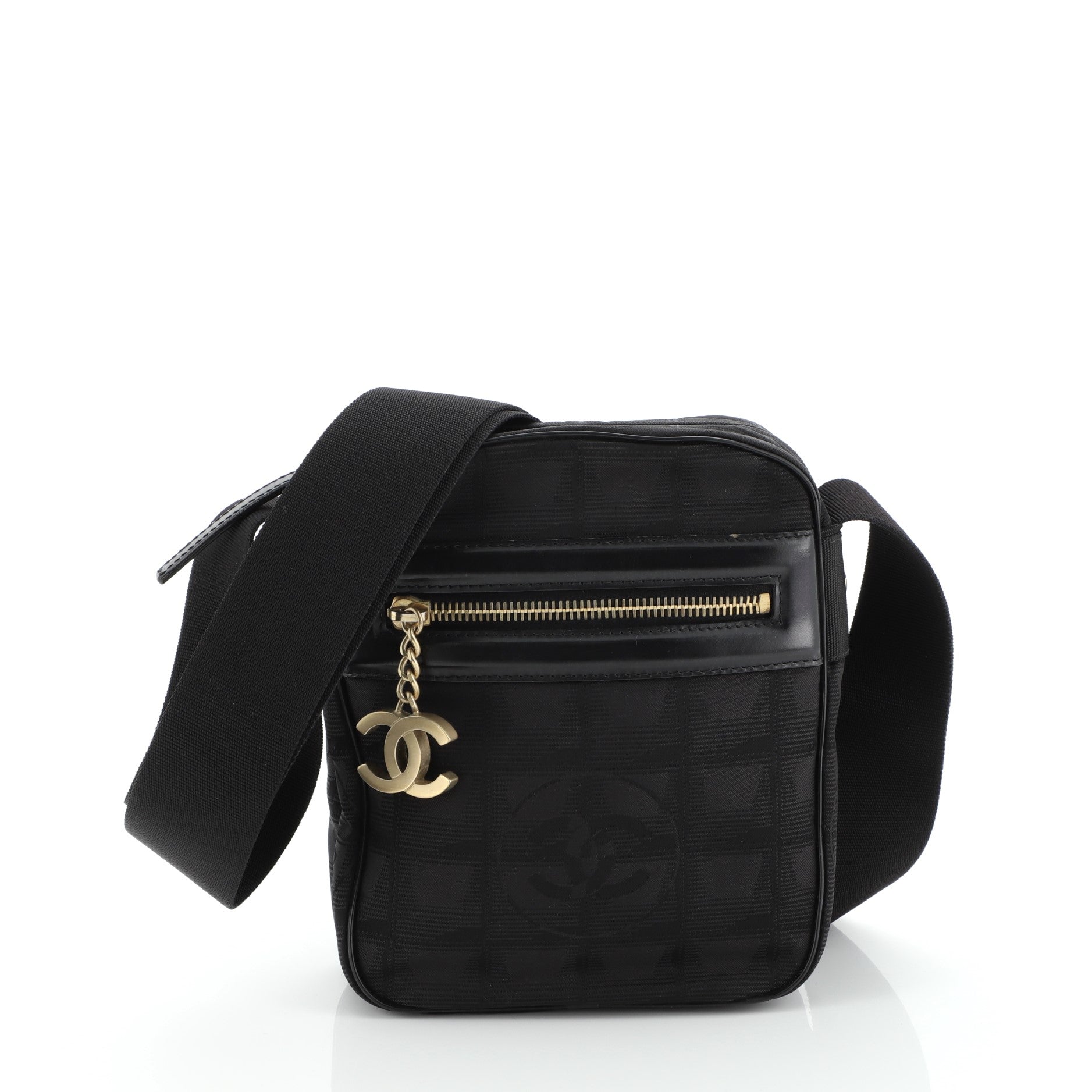 Travel Line Crossbody Bag Nylon Mini