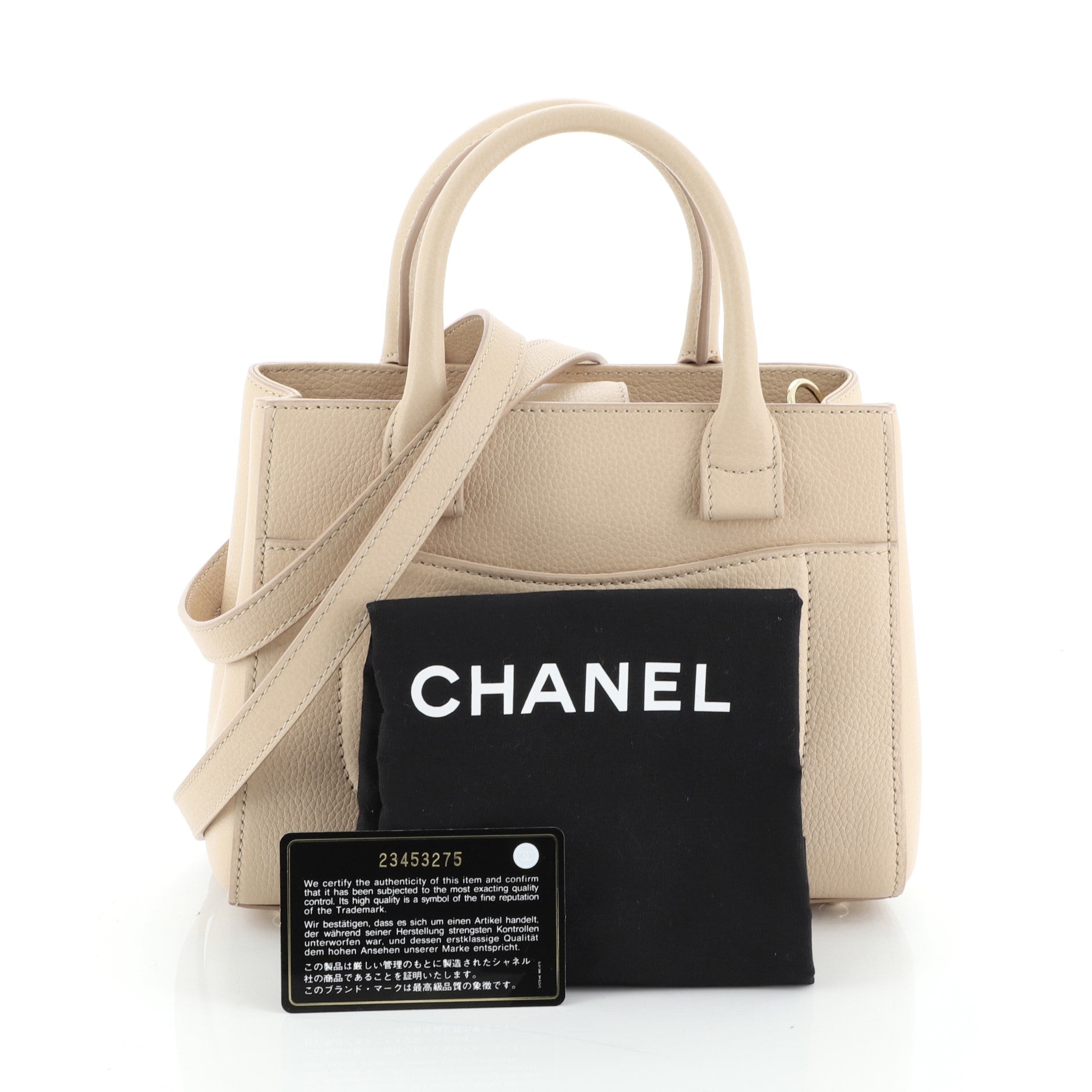 Neo Executive Tote Grained Calfskin Mini