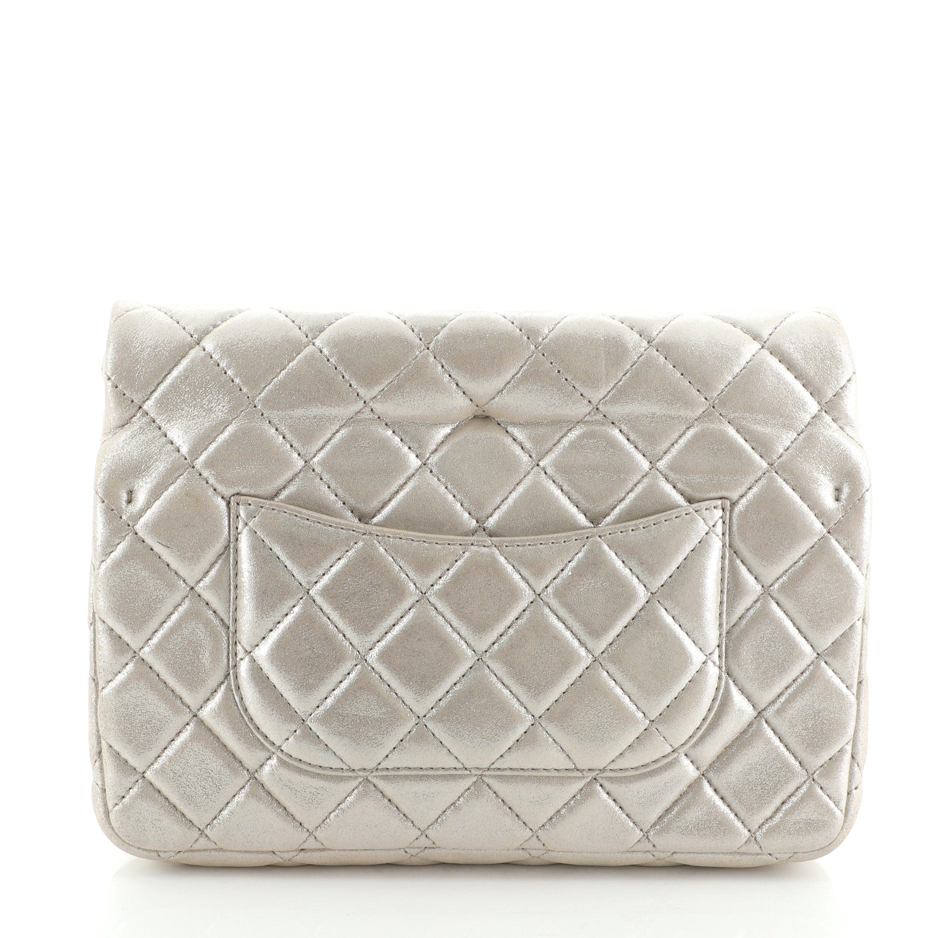 Reissue Roll Clutch Quilted Iridescent Calfskin Medium