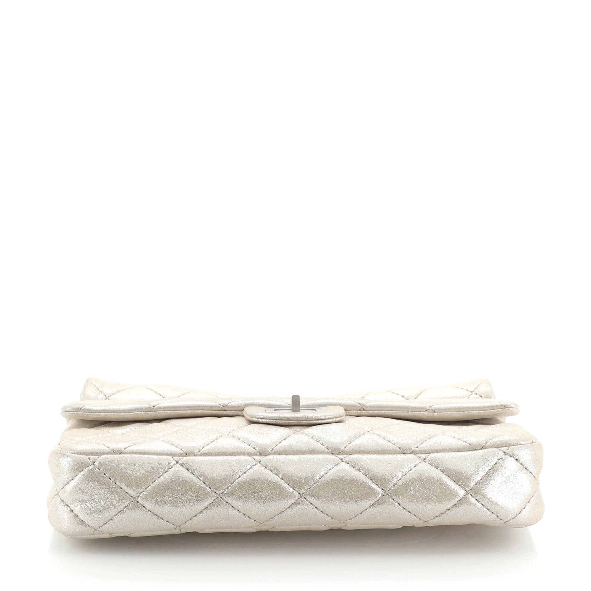 Reissue Roll Clutch Quilted Iridescent Calfskin Medium