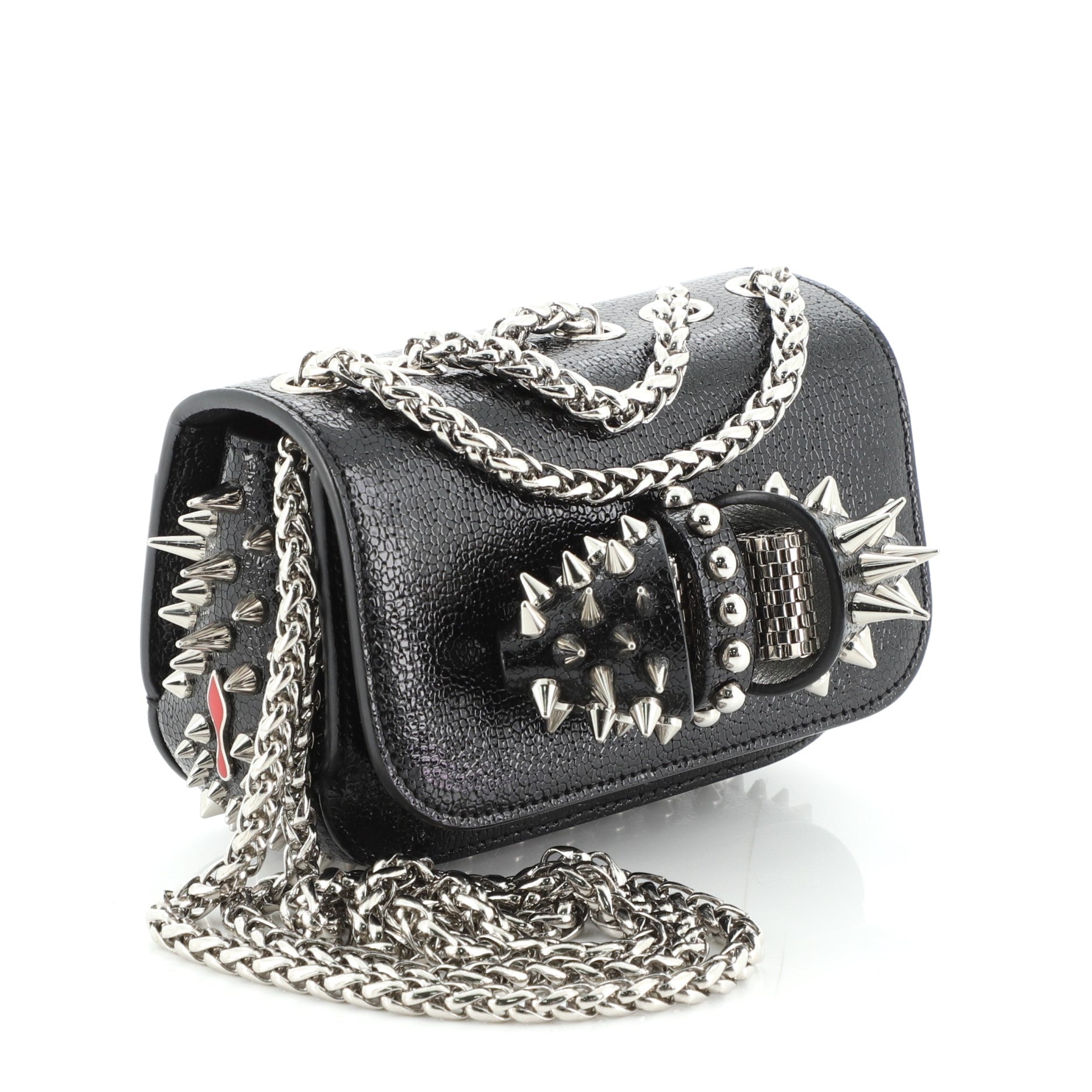 Sweet Charity Crossbody Bag Spiked Leather Mini