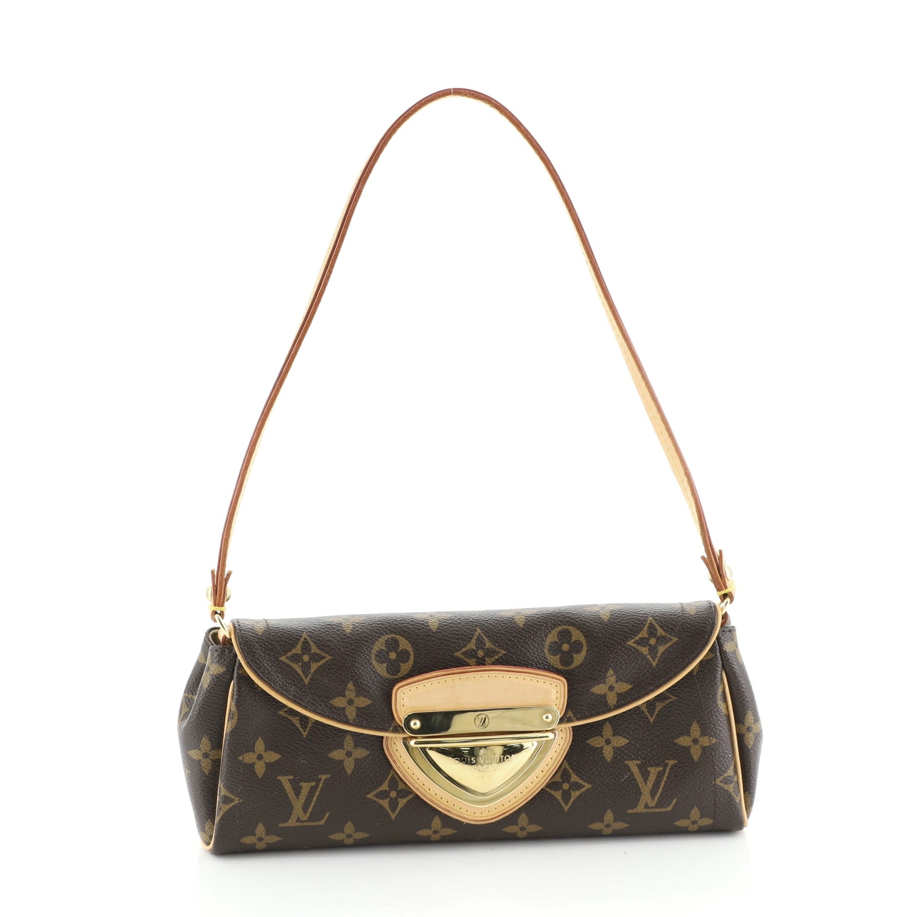 Beverly Clutch Monogram Canvas