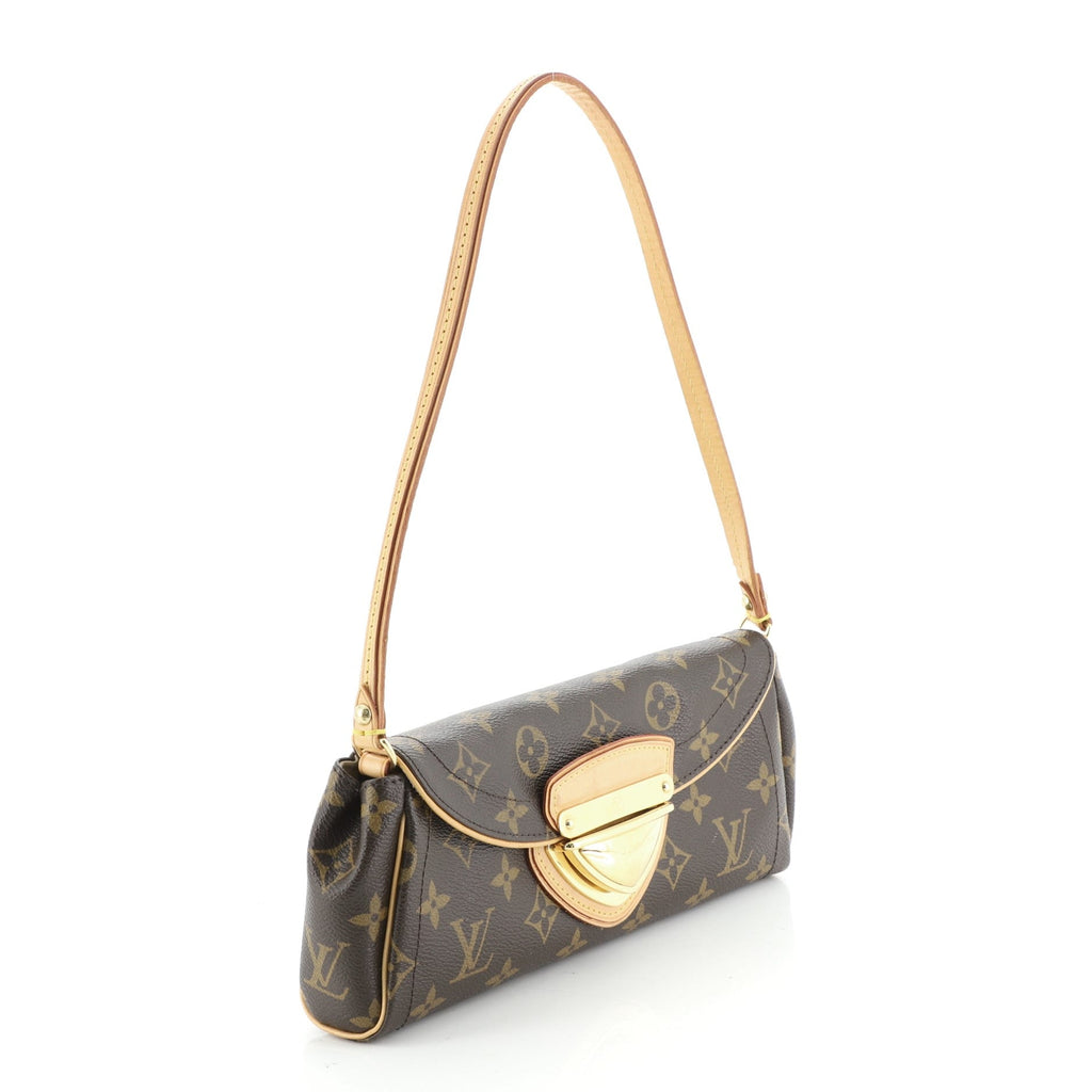 Beverly Clutch Monogram Canvas