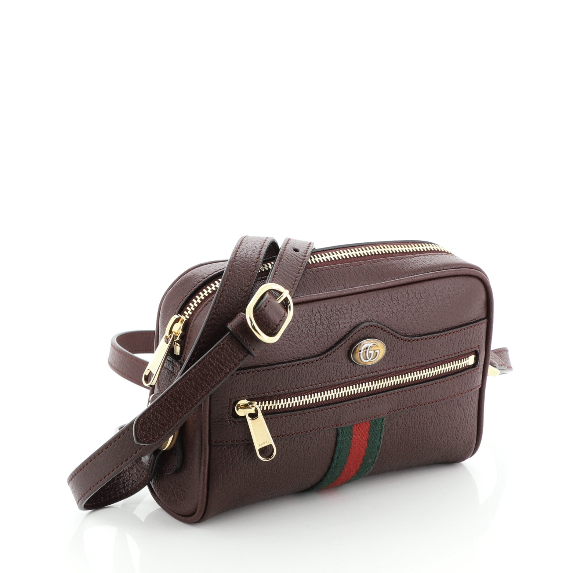 Ophidia Shoulder Bag Leather Mini