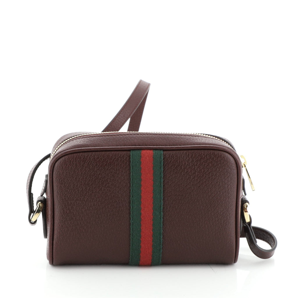 Ophidia Shoulder Bag Leather Mini