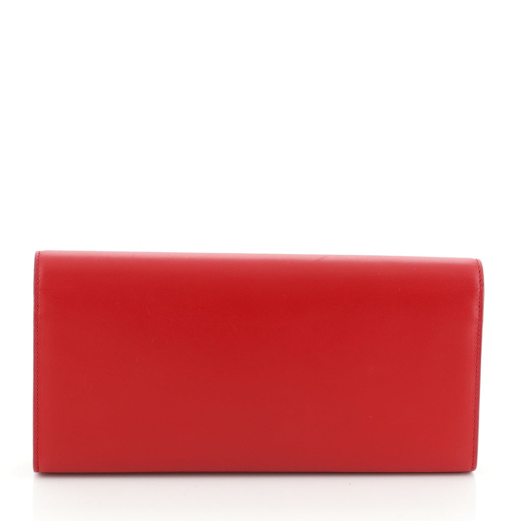 Classic Monogram Clutch Leather Long