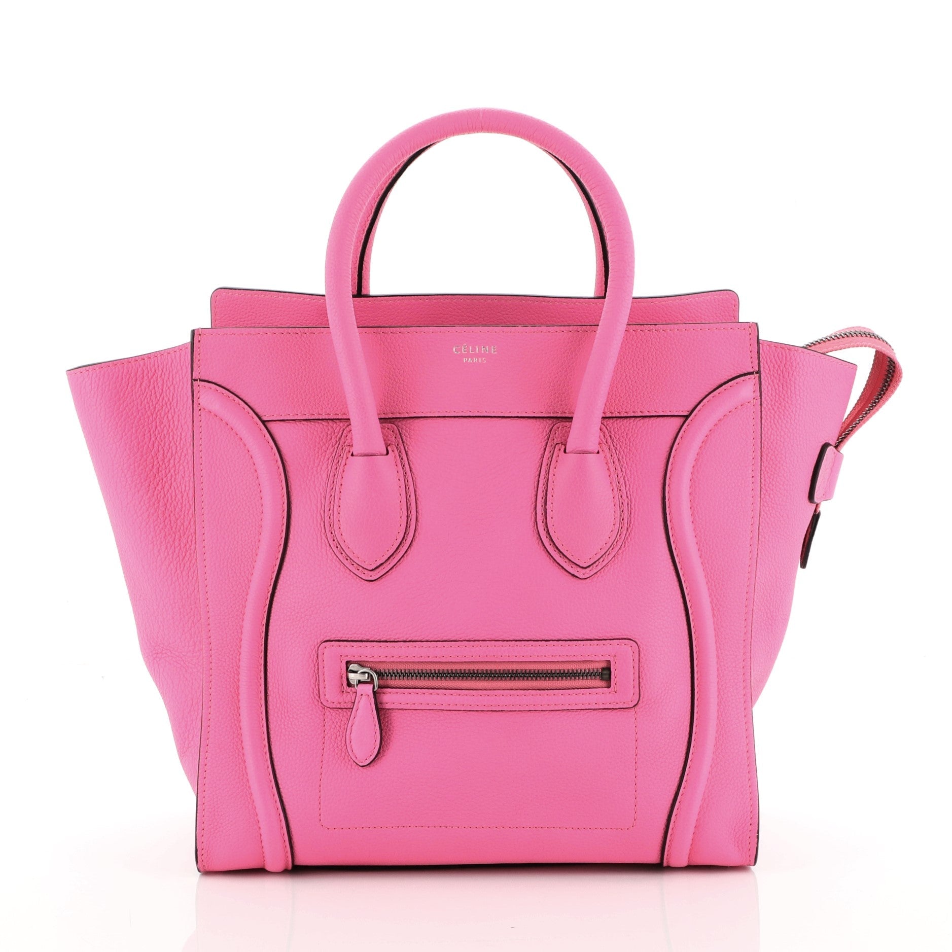 Luggage Bag Grainy Leather Mini