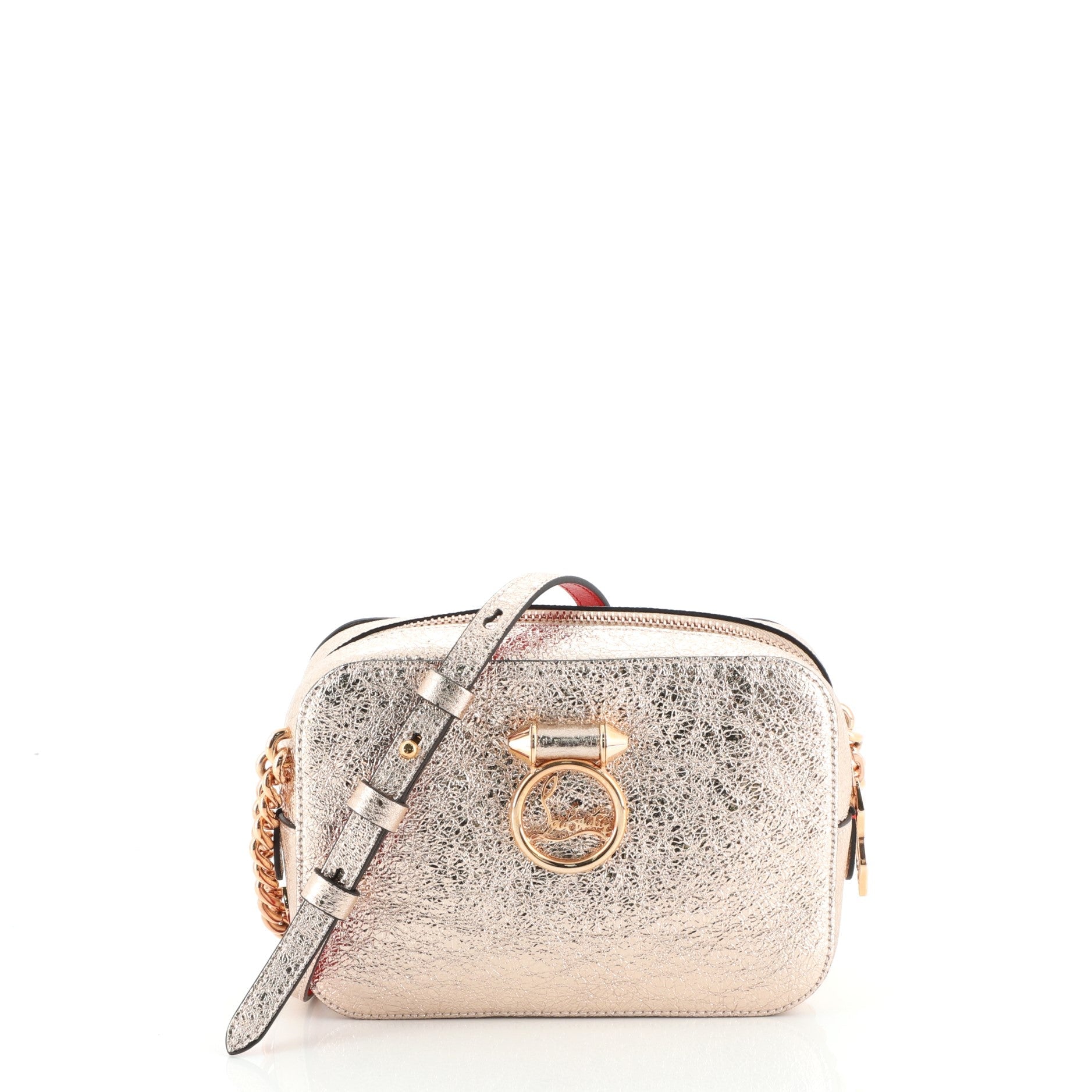 Rubylou Crossbody Bag Metallic Leather Mini