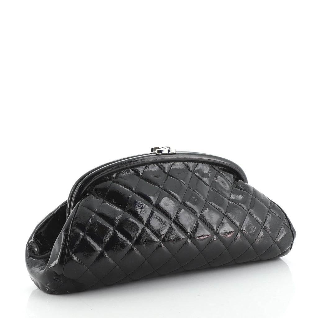 Timeless Clutch Quilted Patent