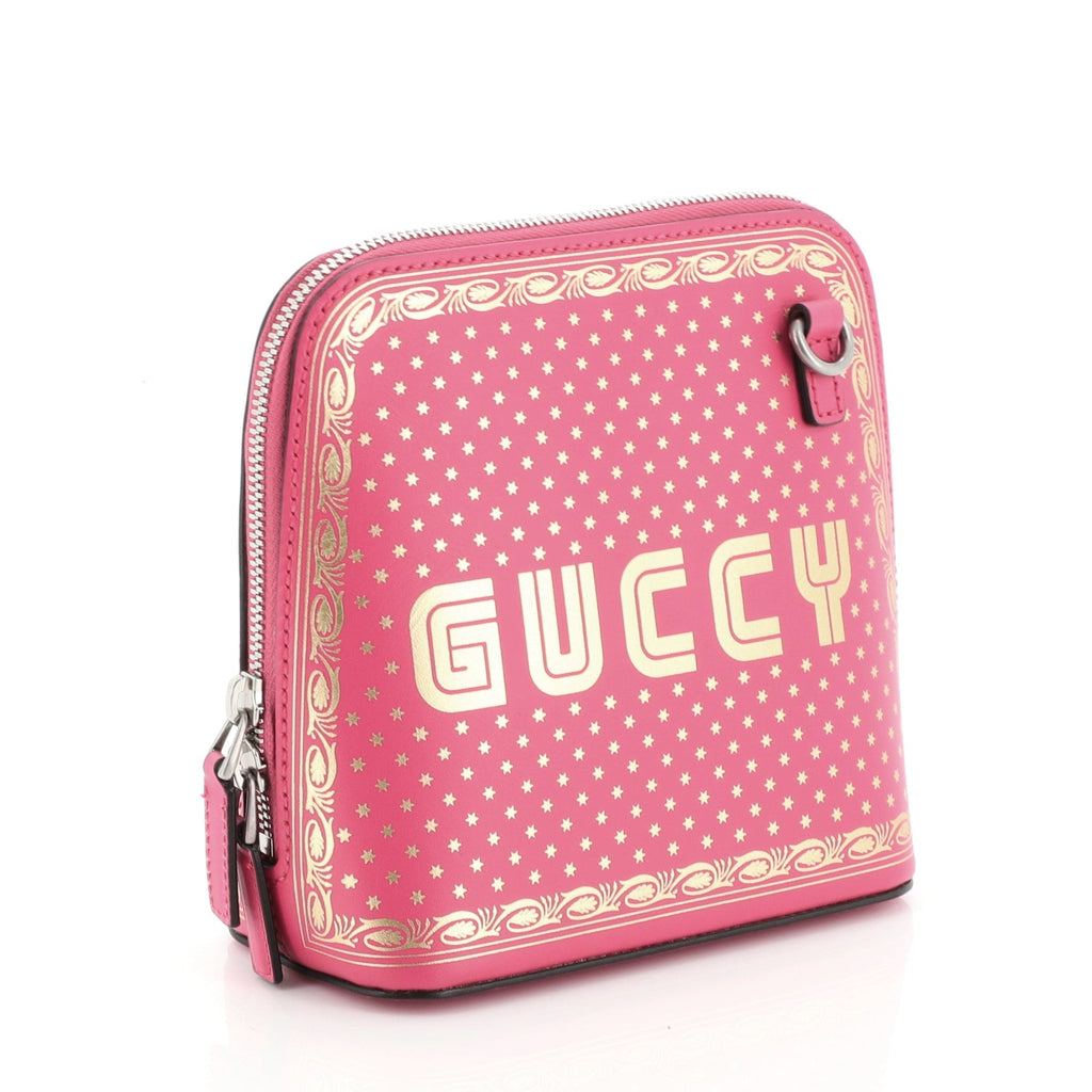 Dome Crossbody Bag Limited Edition Printed Leather Mini
