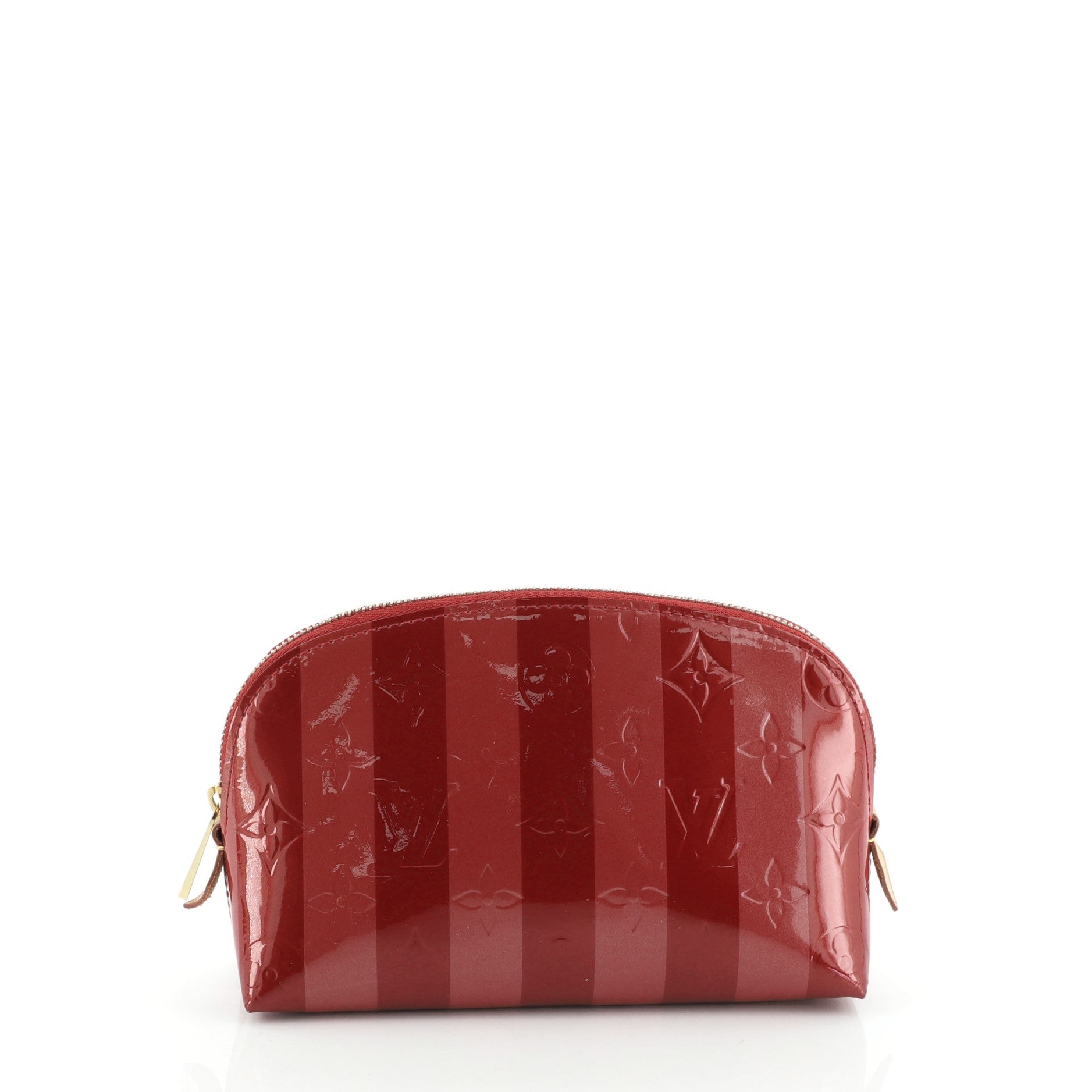 Cosmetic Pouch Limited Edition Monogram Vernis Rayures