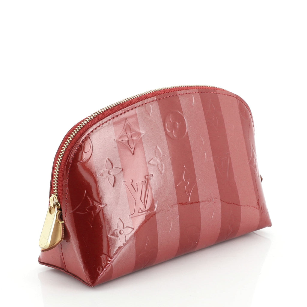 Cosmetic Pouch Limited Edition Monogram Vernis Rayures