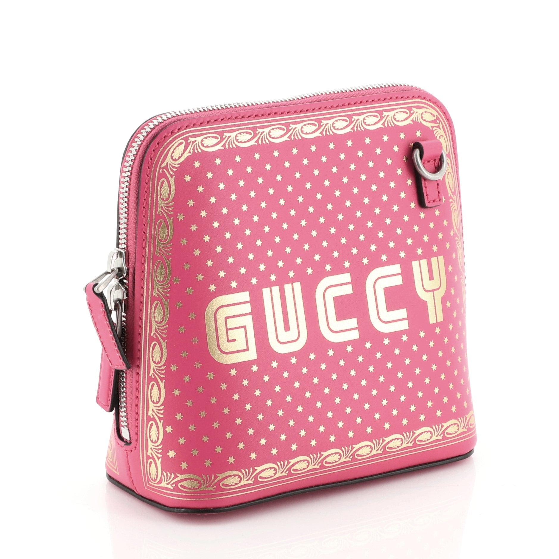 Dome Crossbody Bag Limited Edition Printed Leather Mini