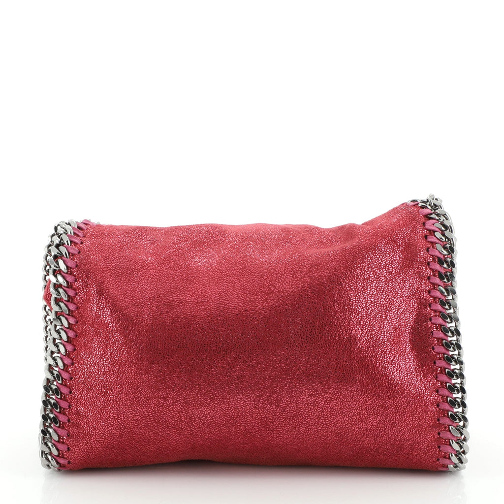 Falabella Fold Over Crossbody Bag Shaggy Deer Mini
