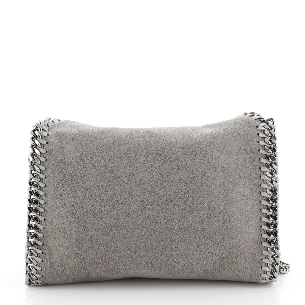 Falabella Fold Over Crossbody Bag Shaggy Deer Mini