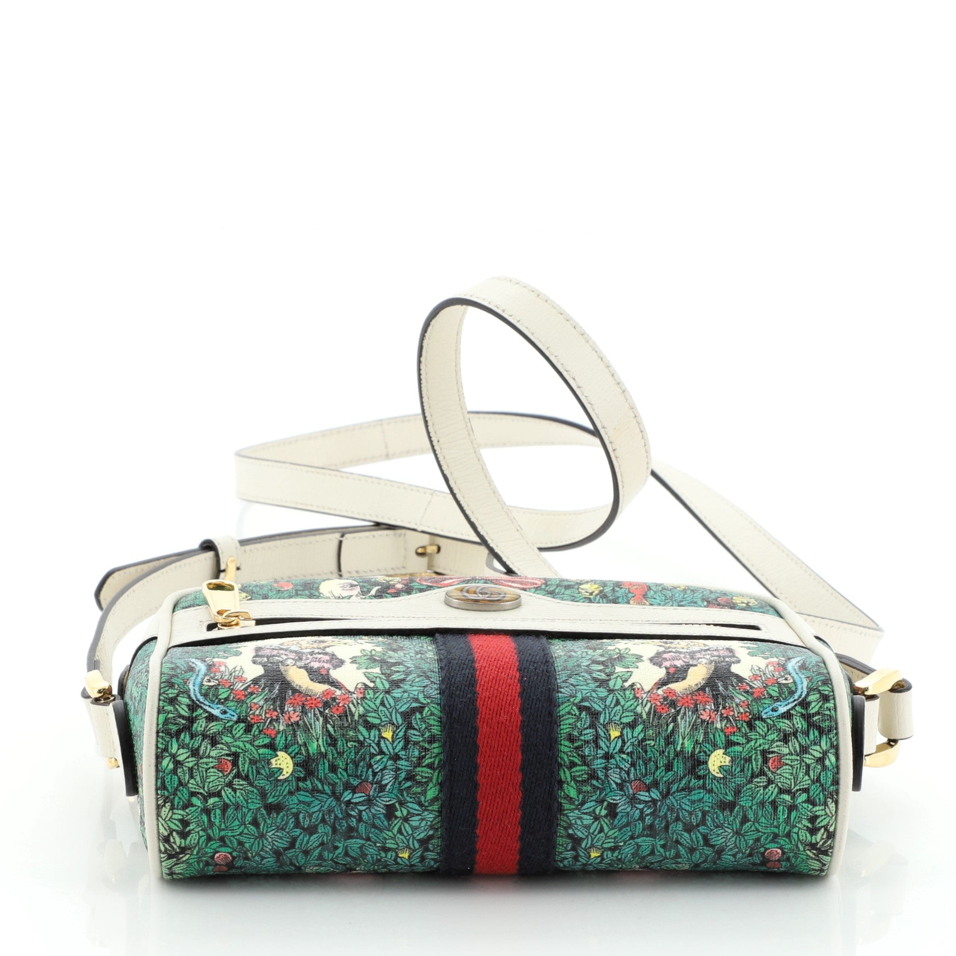 Ophidia Shoulder Bag Limited Edition Printed Coated Canvas Mini