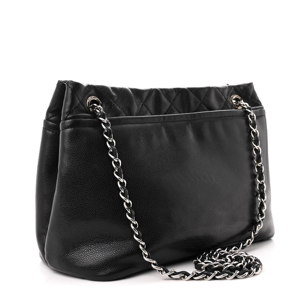 Caviar Timeless CC Soft Tote Black