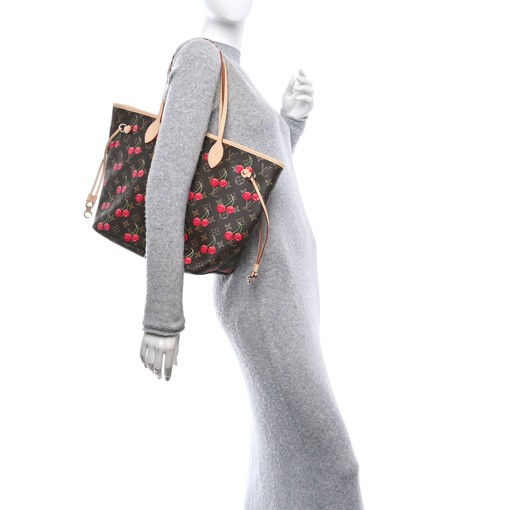 LV X TM Monogram Cerises Neverfull MM