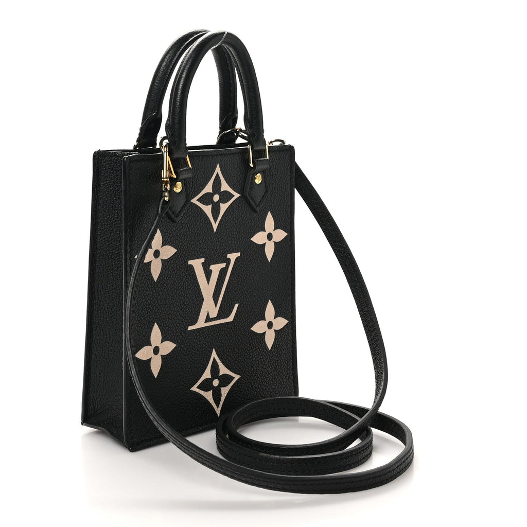 Empreinte Monogram Giant Petit Sac Plat Black Beige