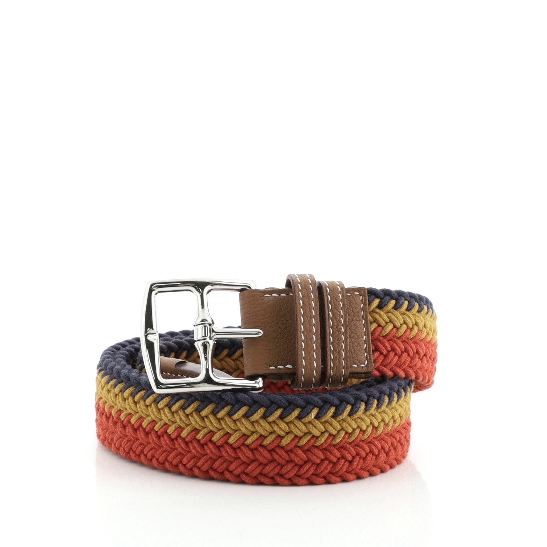 Etriviere Belt Woven Rocabar Canvas Medium 95