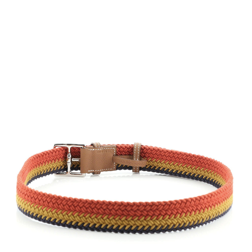 Etriviere Belt Woven Rocabar Canvas Medium 95
