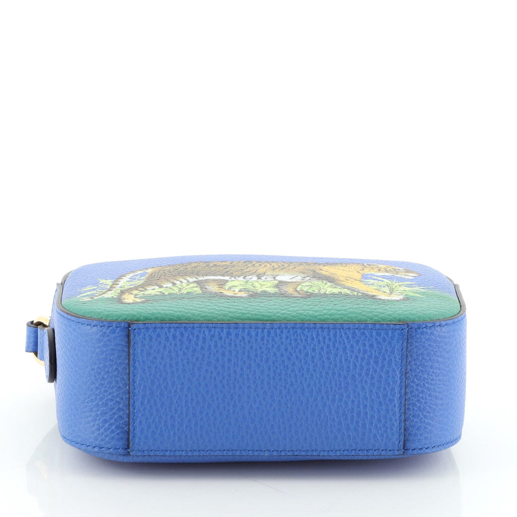 Wristlet Clutch Animal Print Leather
