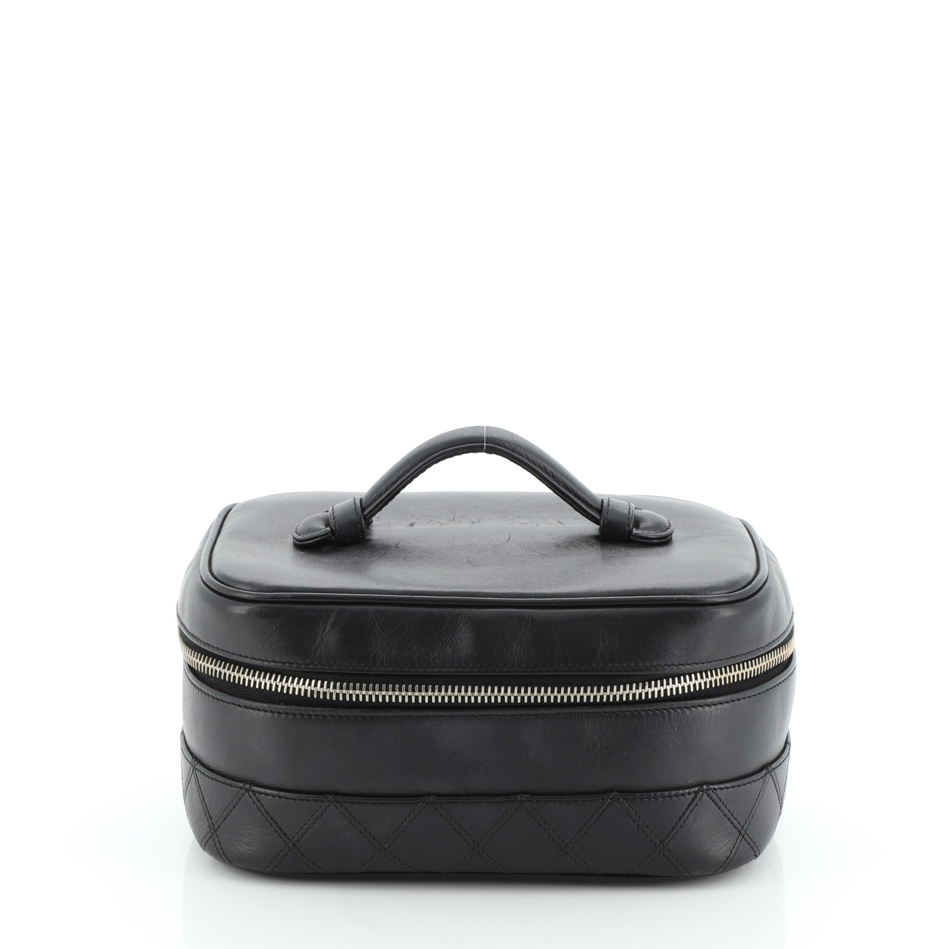 Vintage Cosmetic Case Lambskin