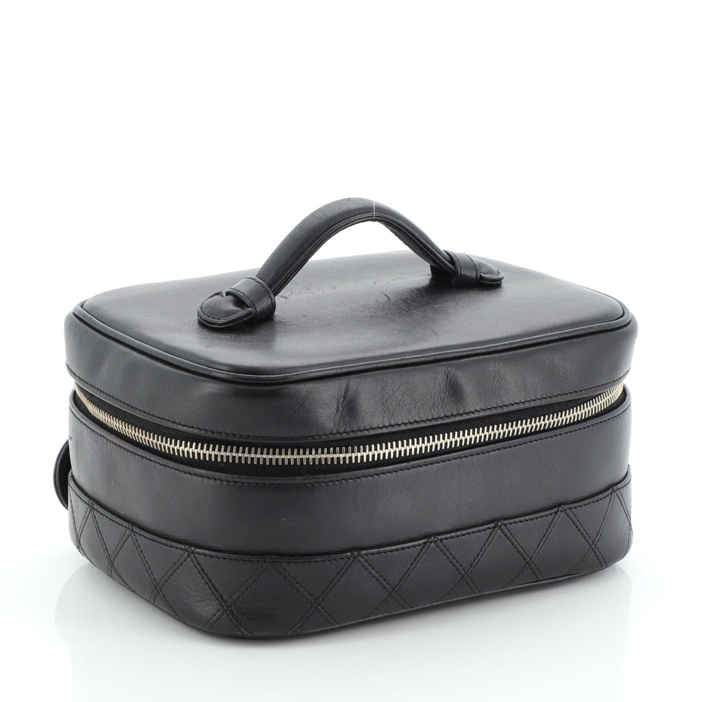 Vintage Cosmetic Case Lambskin