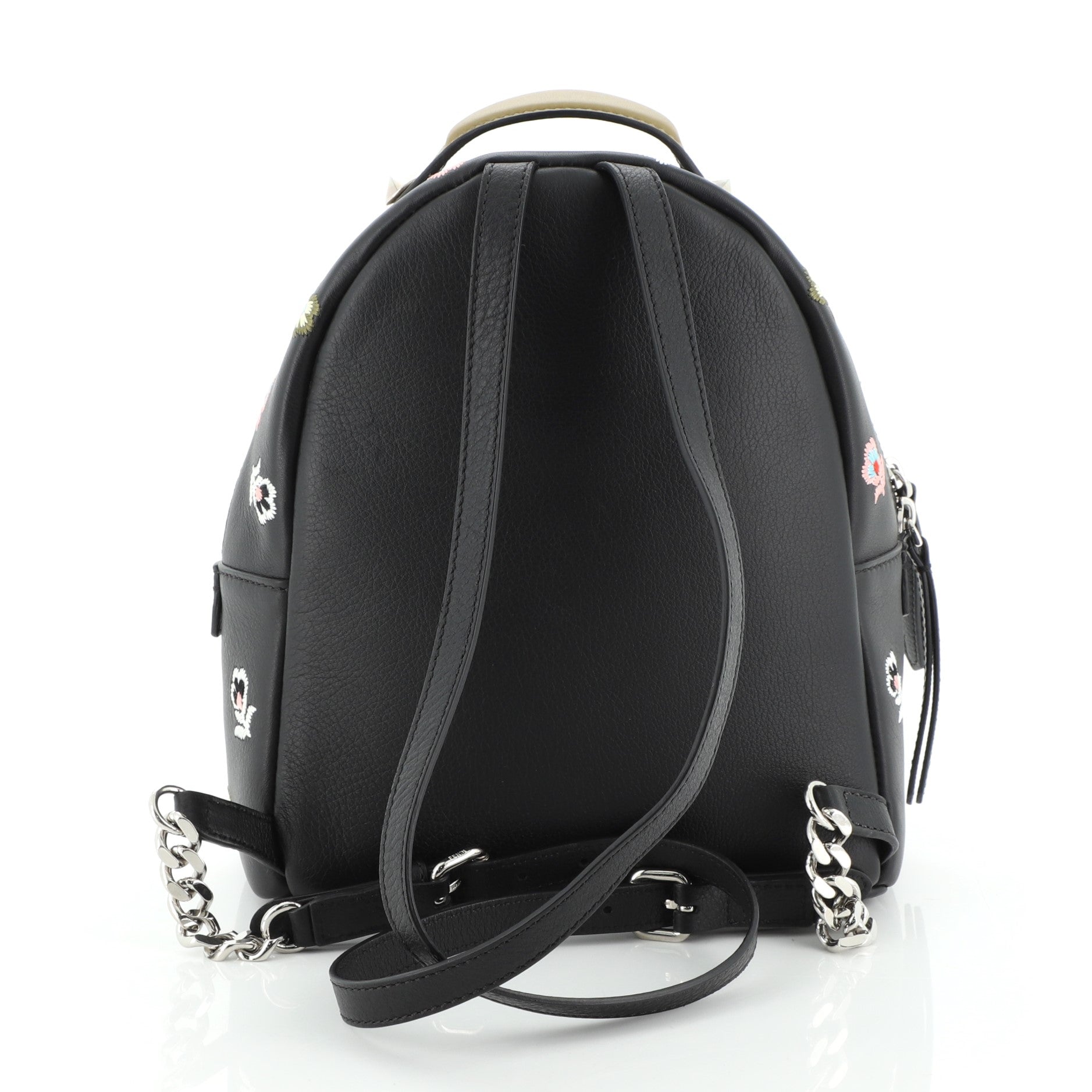 By The Way Backpack Embroidered Leather Mini