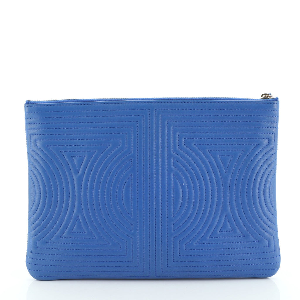 Korean Garden O Case Clutch Quilted Lambskin Medium