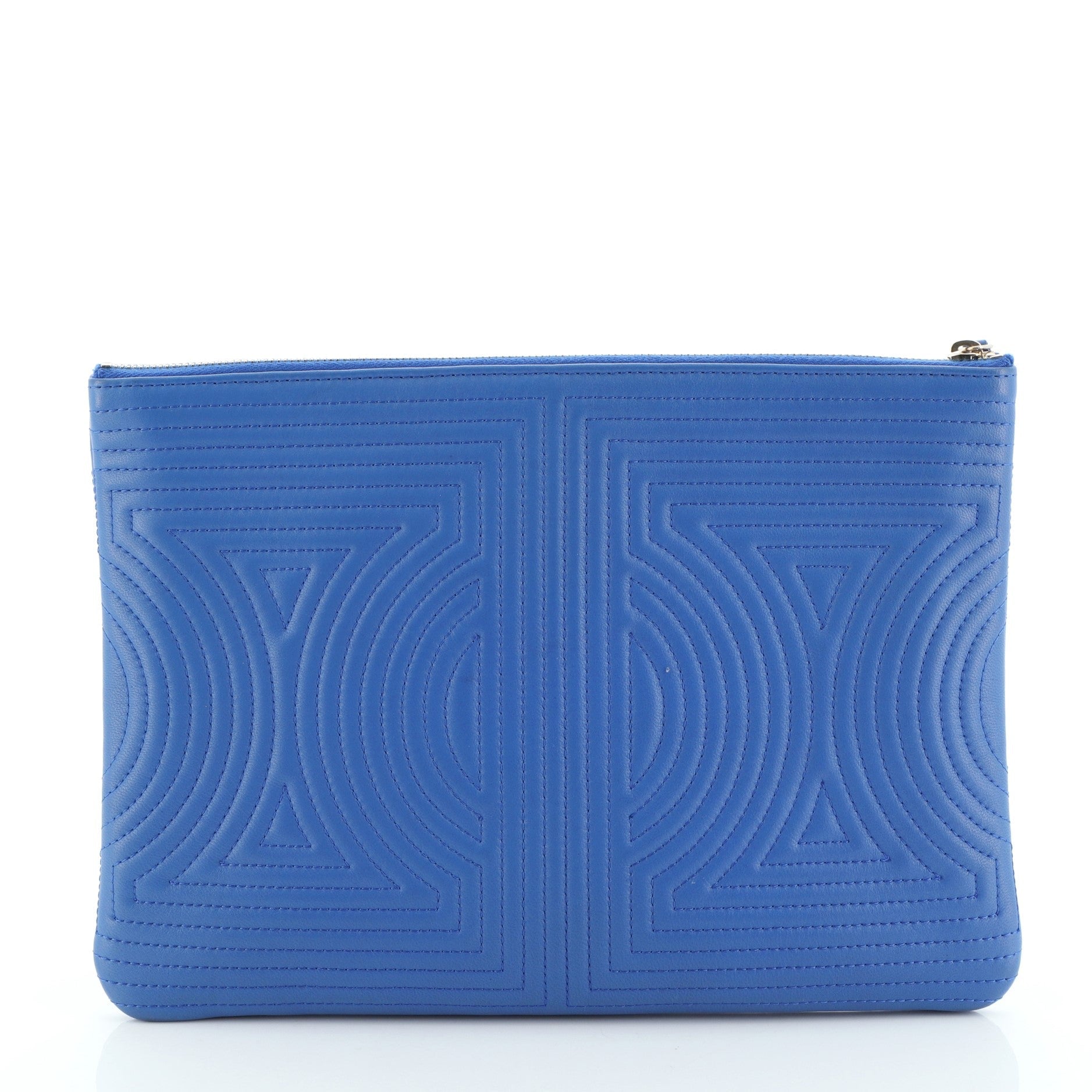 Korean Garden O Case Clutch Quilted Lambskin Medium