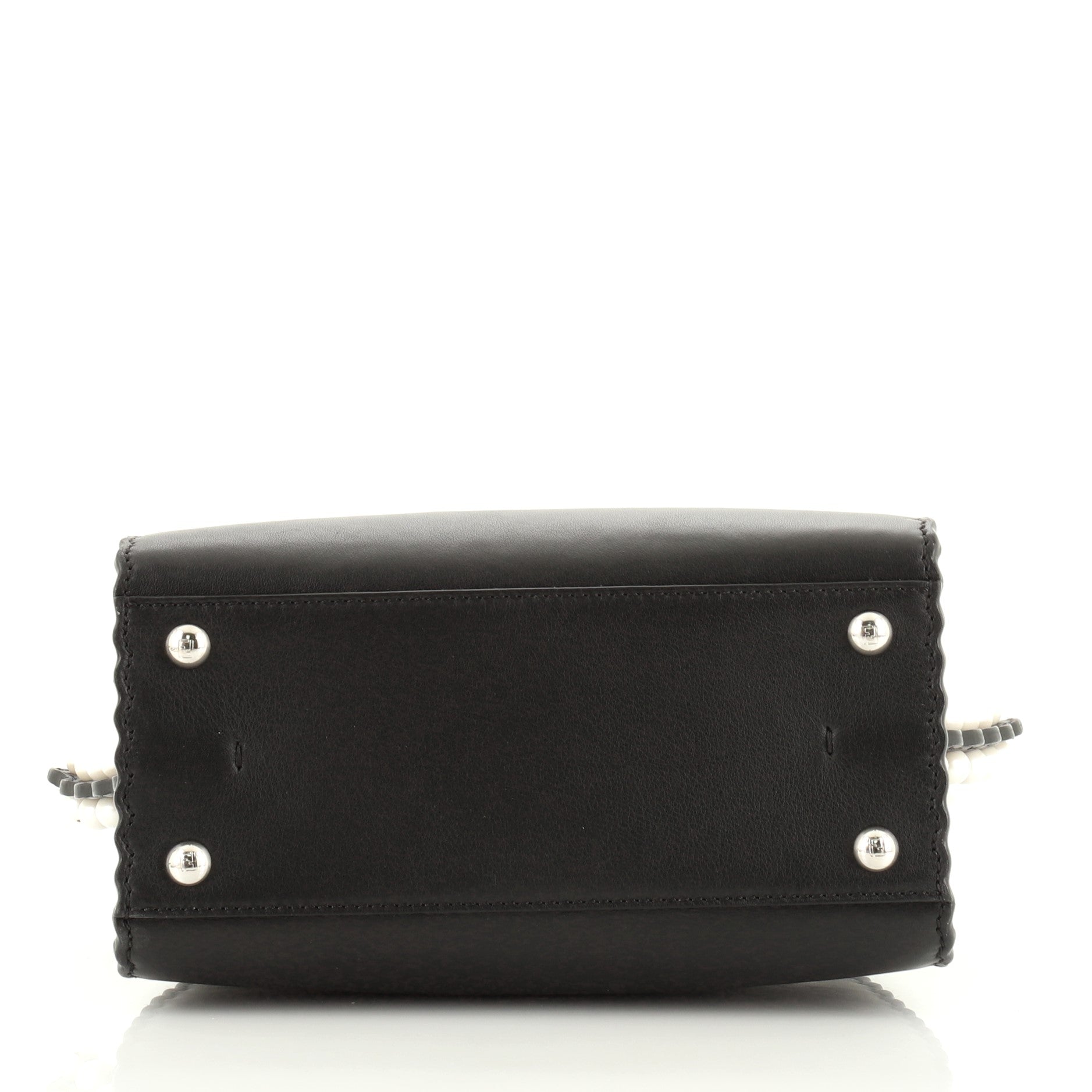 3Jours Bag Pearl Embellished Leather Mini