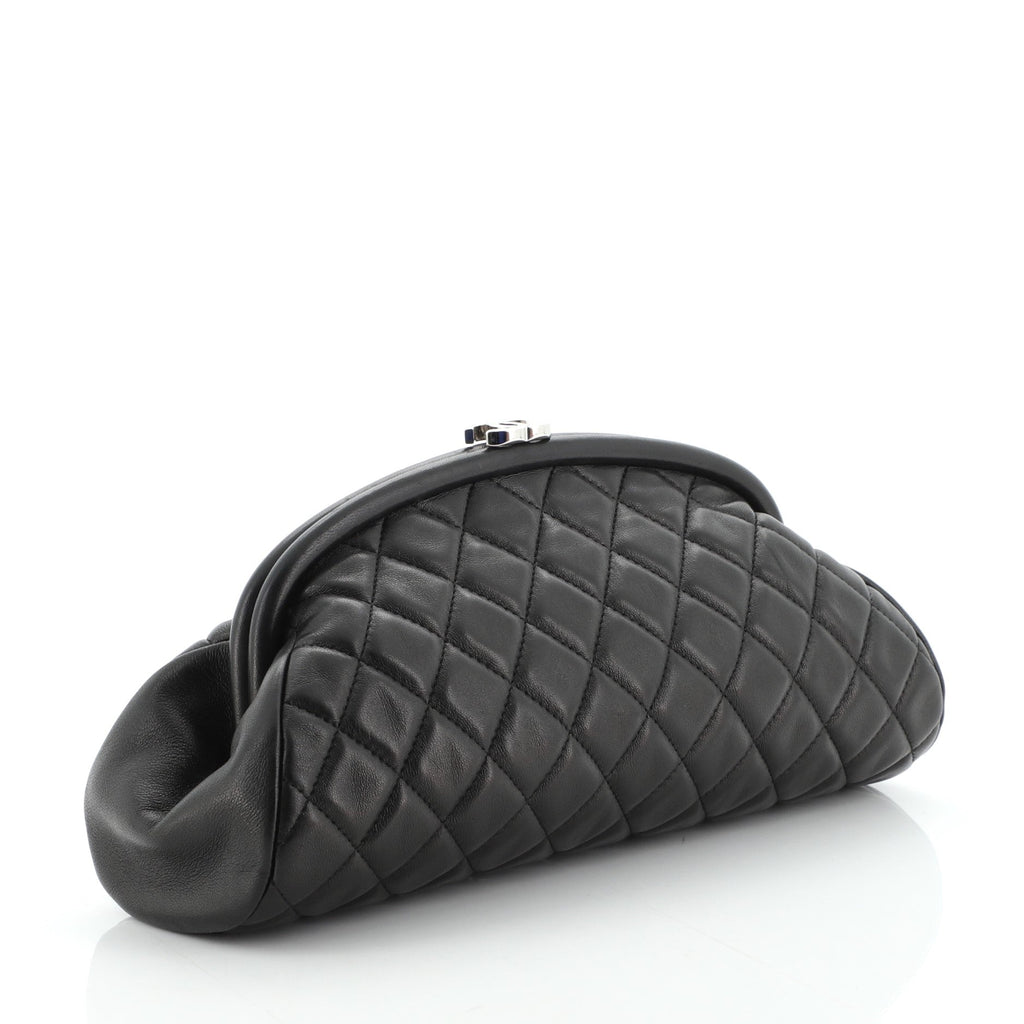 Timeless Clutch Quilted Lambskin