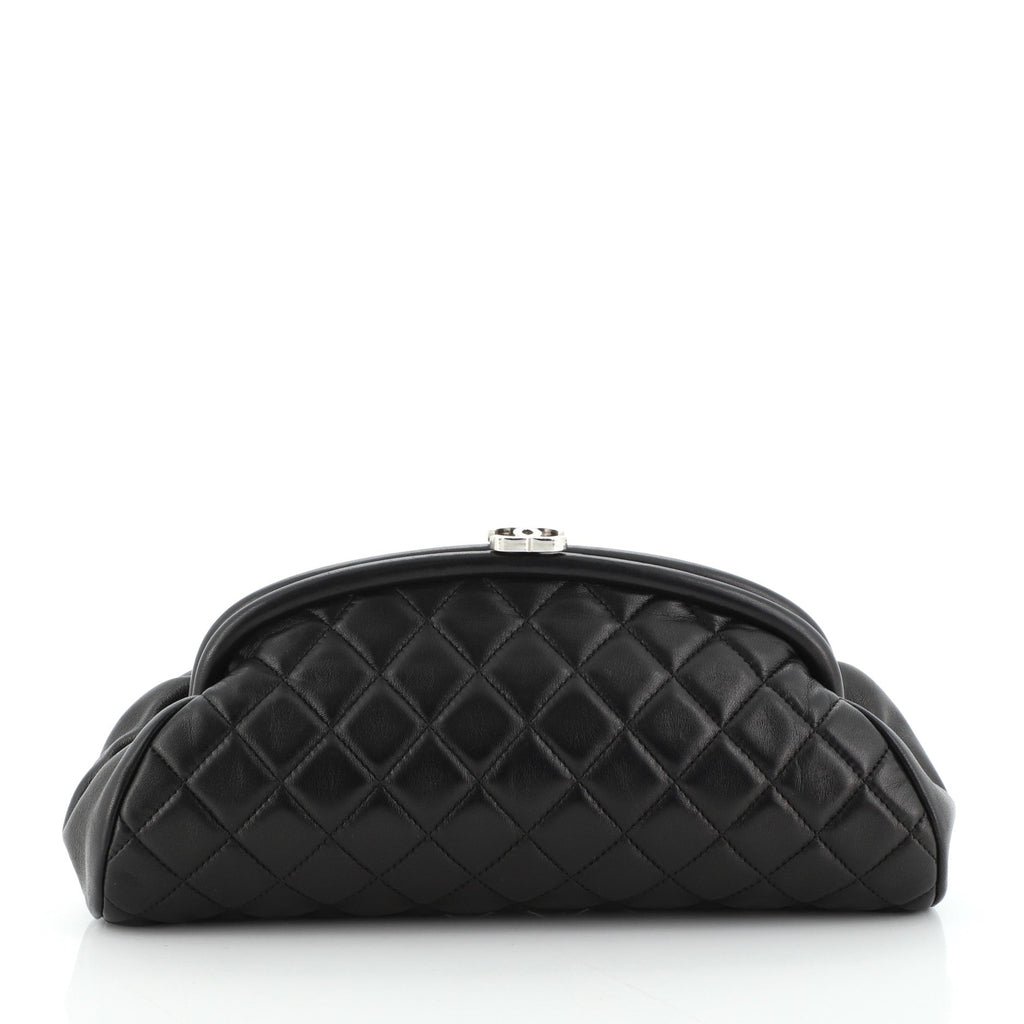 Timeless Clutch Quilted Lambskin