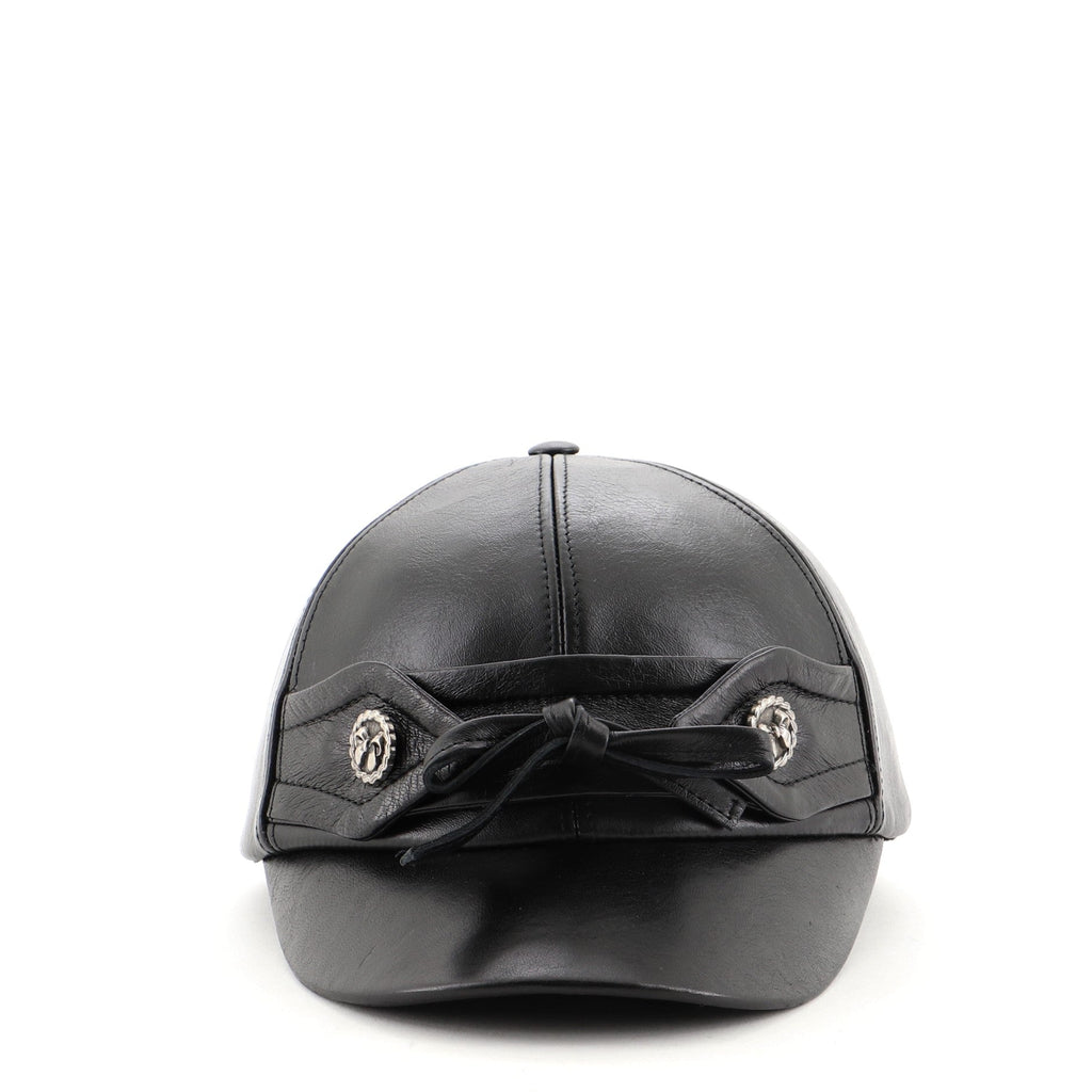 Bow Cap Leather XXL
