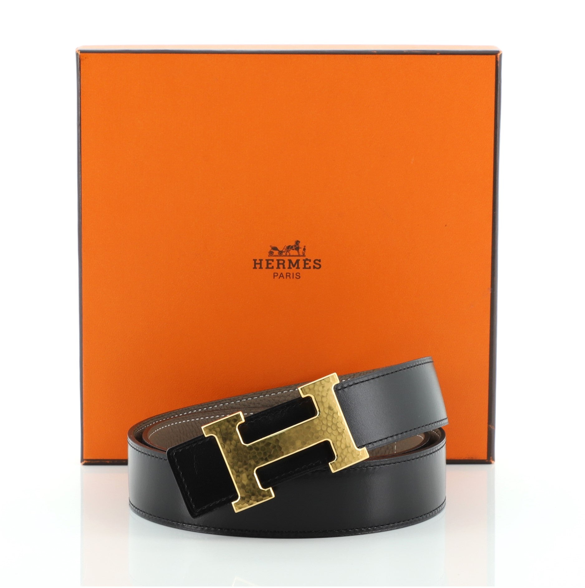 Constance Reversible Belt Leather Medium 90