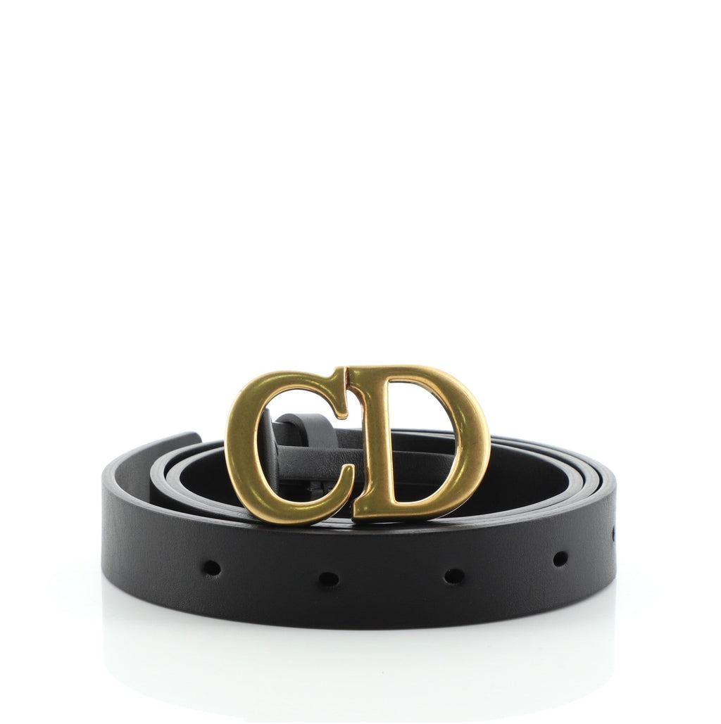 Saddle Belt Leather Thin 5
