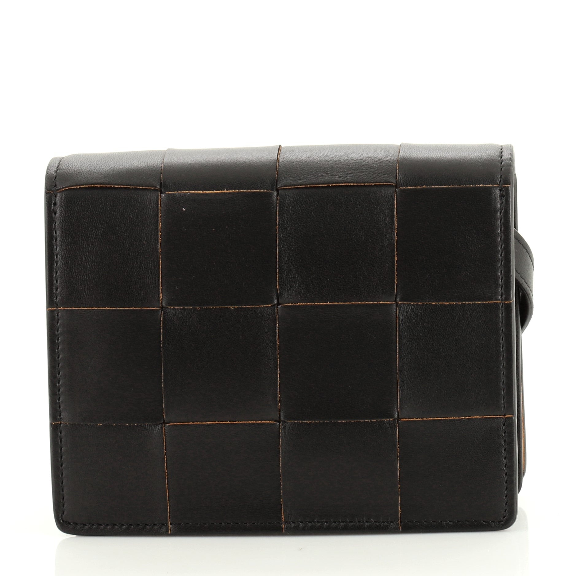 Cassette Crossbody Bag Maxi Intrecciato Leather Mini