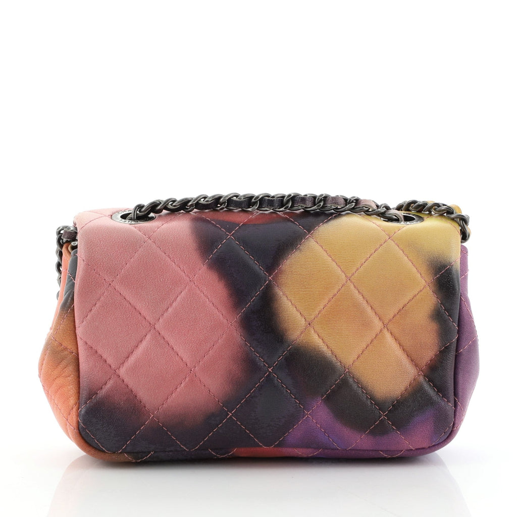 Flower Power Flap Bag Quilted Lambskin Extra Mini