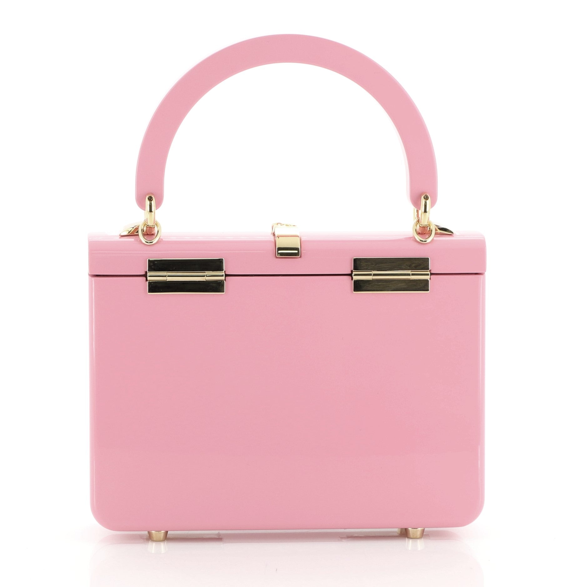 1969 Sylvie Top Handle Bag Plexiglass Mini